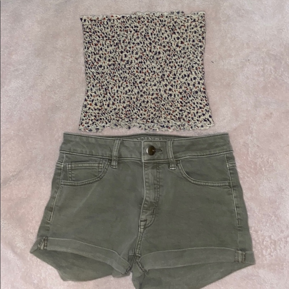 JOHN GALT/BRANDY MELVILLE CROPPED TUBE TOP✨